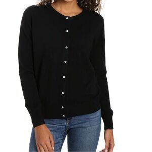 Loft Rhinestone Cardigan Sweater